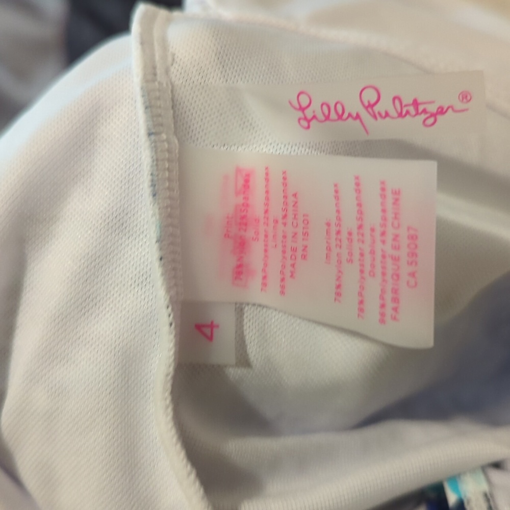 Lilly Pulitzer one piece bathing suit. - Picture 3 of 3